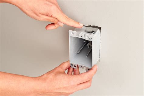 how to replace an old electrical outlet box|installing a remodel electrical box.